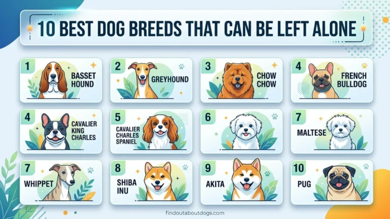 Best Dog Breeds That Can Be Left Alone