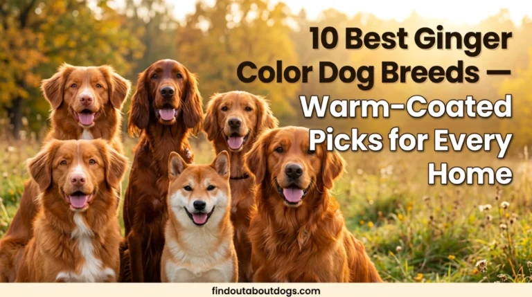Best Ginger Color Dog Breeds