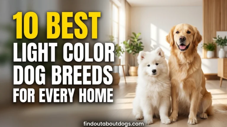 Best Light Color Dog Breeds for Every Home