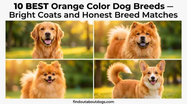 Best Orange Color Dog Breeds