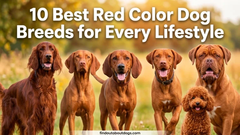 Best Red Color Dog Breeds for Every Lifestyle