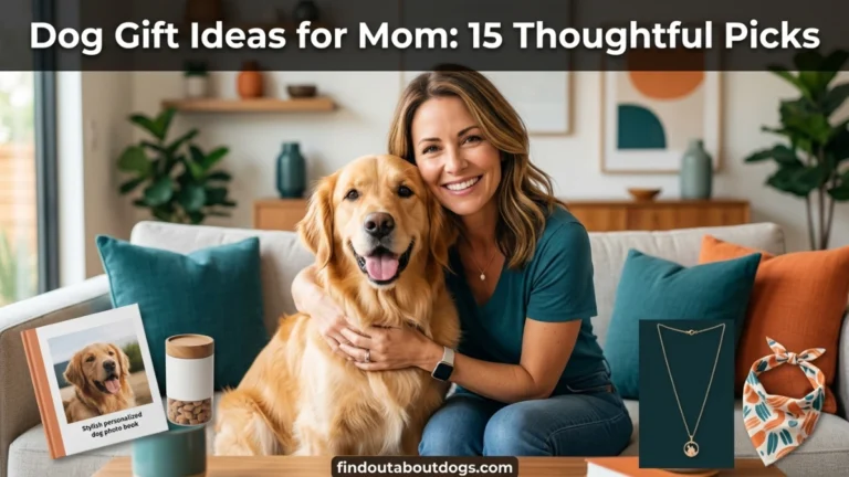 Dog Gift Ideas for Mom