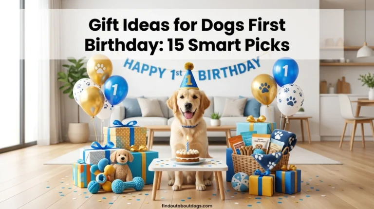 Gift Ideas for Dogs First Birthday 15 Smart Picks