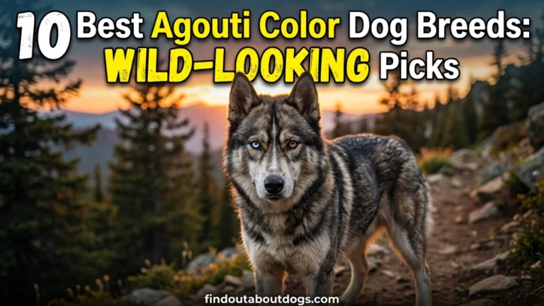agouti color dog breeds