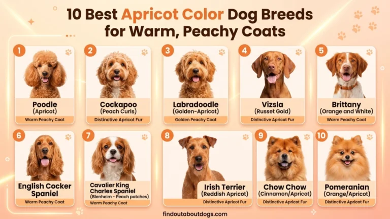 10 Best Apricot Color Dog Breeds for Warm, Peachy Coats