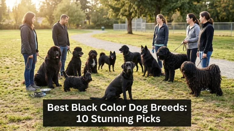 Ten stunning black dog breeds for different homes and lifestyles.