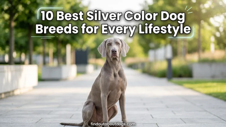 silver color dog breeds