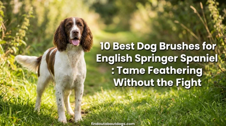 10 Best Dog Brushes for English Springer Spaniel 2026 Tame Feathering Without the Fight