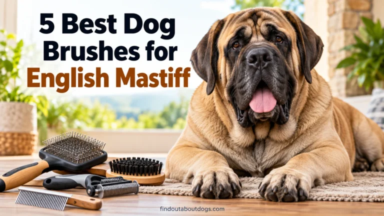 5 Best Dog Brushes for English Mastiff