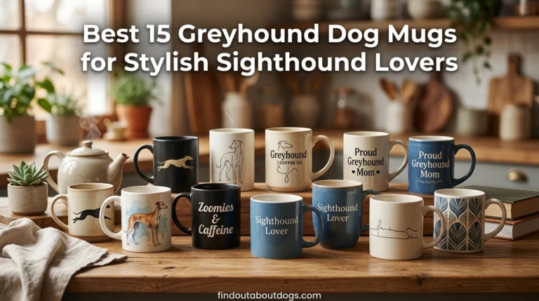 best 15 Greyhound Dog Mugs for Stylish Sighthound Lovers