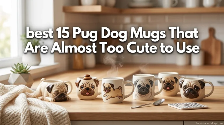 best 15 Pug Dog Mugs That Are Almost Too Cute to Use