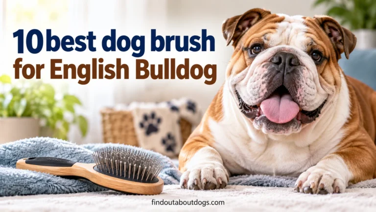 best dog brush for English Bulldog
