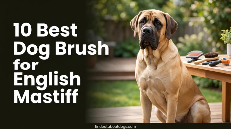 Best Dog Brush for English Mastiff in