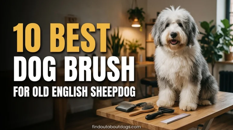 10 Best Dog Brush for Old English Sheepdog