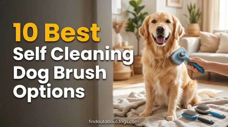 10 Best Self Cleaning Dog Brush Options