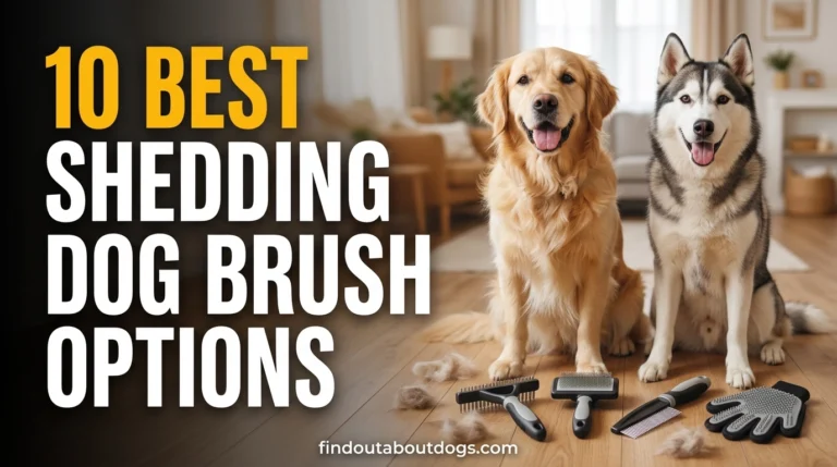 10 Best Shedding Dog Brush Options