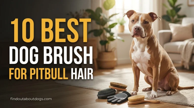 best dog brush for Pitbull hair