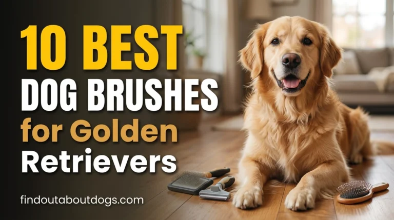 Best Dog Brushes for Golden Retrievers